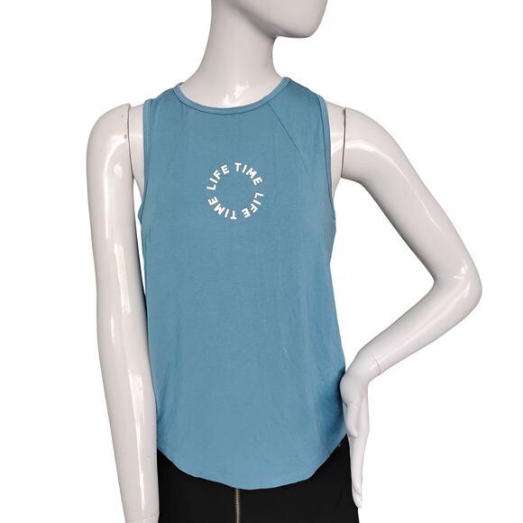 Life Time Performance Tank Top Size Small Light Blue Pullover - Picture 3 of 8